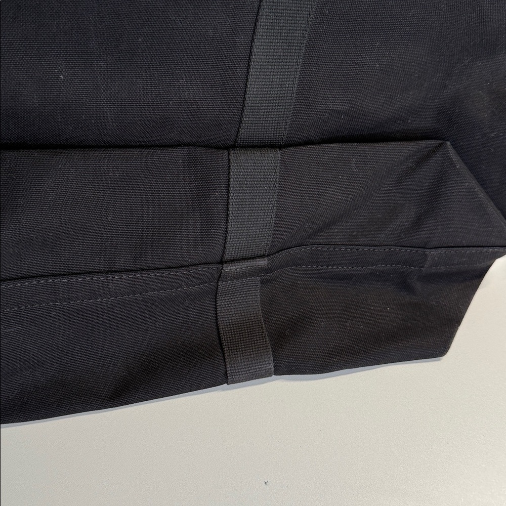 NWT everlane Organic Canvas Weekender Bag - Black large tote bag - Picture 8 of 11